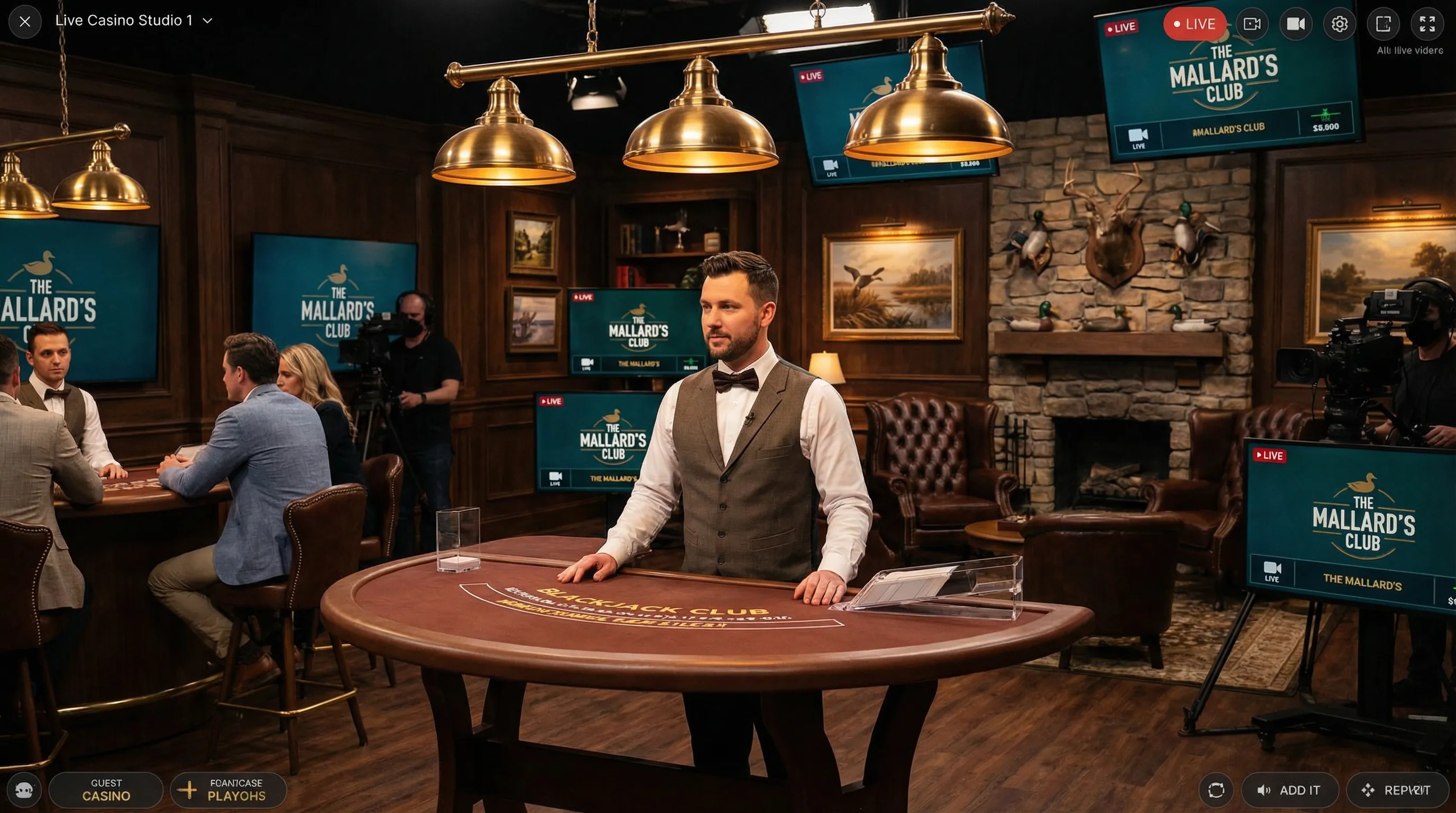 Cassino ao vivo com dealers profissionais